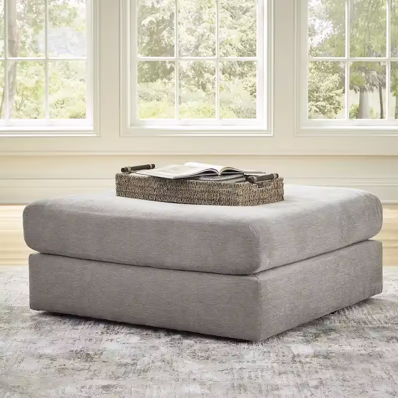 Signature Design by Ashley Avaliyah Ash Large Accent Ottoman