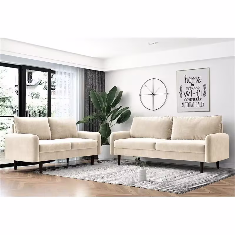 Greco 2-Piece Sofa and Chair Living Room Collection