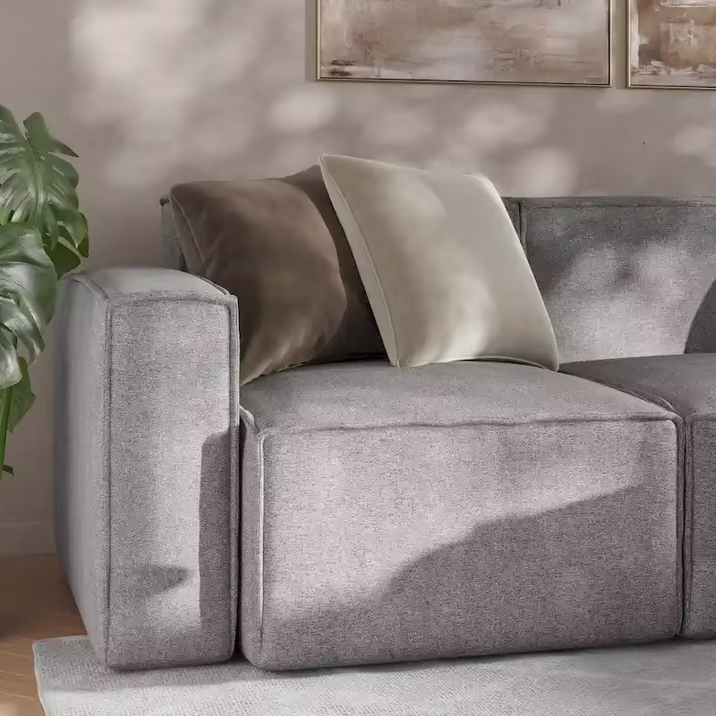 Modern Left Armrest Modular Sectional Sofa Chair