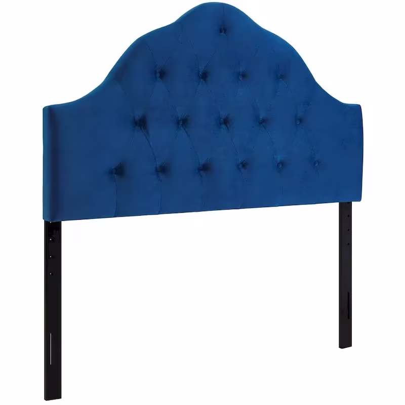 Carson Carrington Labbsand Twin Velvet Headboard with Diamond Tufting