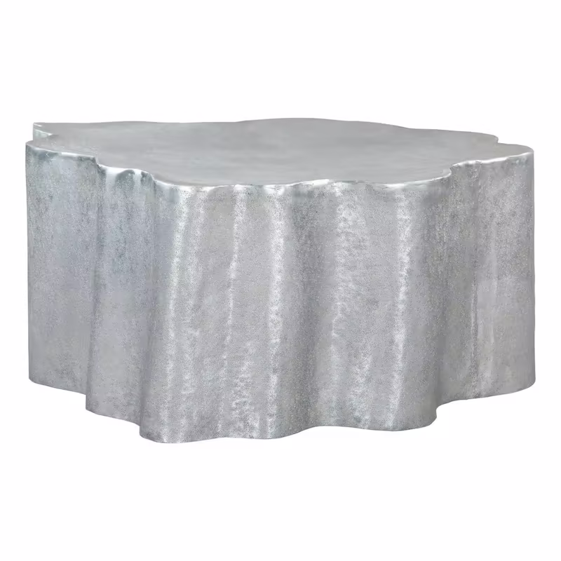 Coffee Table - Dimensions: 36.6" W x 36.2" D x 15.4" H