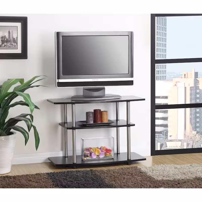 Convenience Concepts Designs2Go Tool-Free 3-Tier TV Stand