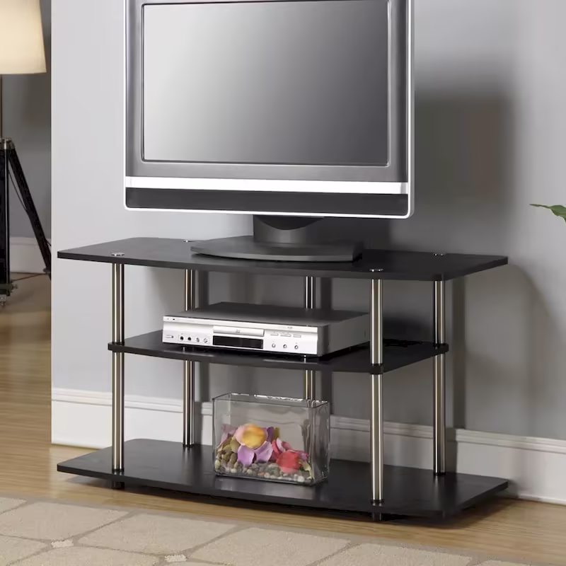 Convenience Concepts Designs2Go Tool-Free 3-Tier Wide TV Stand