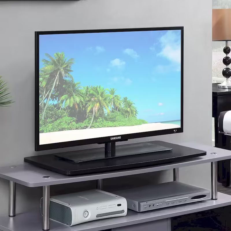 Convenience Concepts Designs2Go XL Single-Tier Swivel TV Riser for Screens Up to 37 Inches