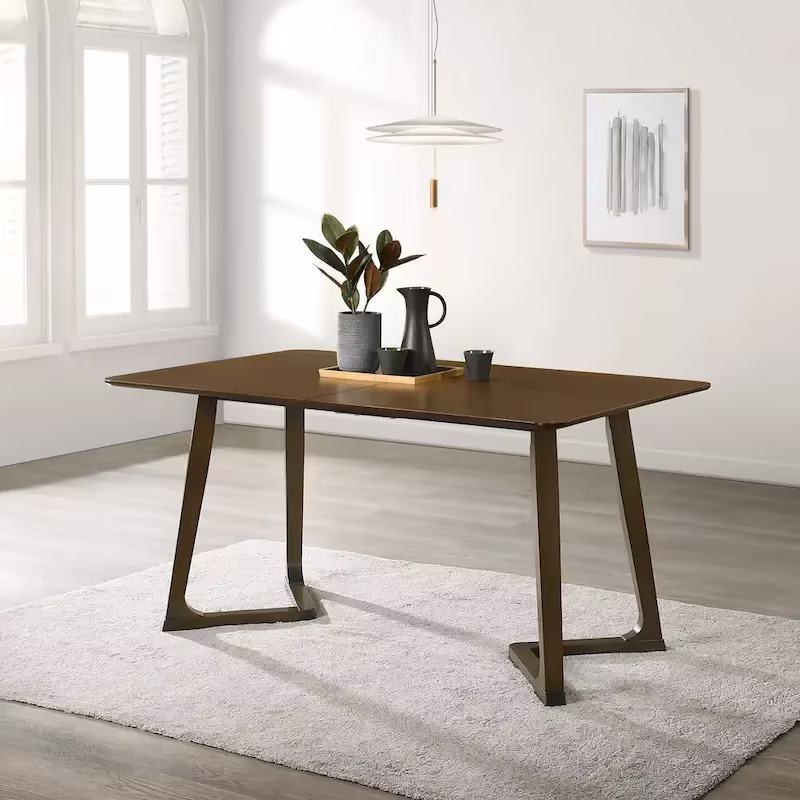 CraftPorch Retro-Inspired Mid-Century Dining Table