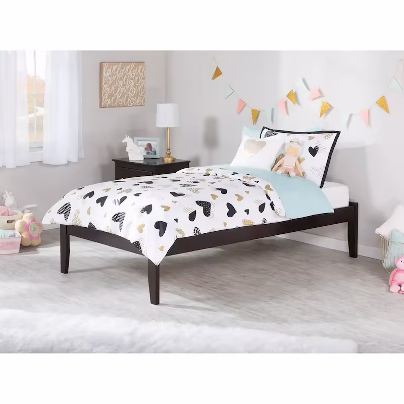 Espresso Concord Twin XL Platform Bed