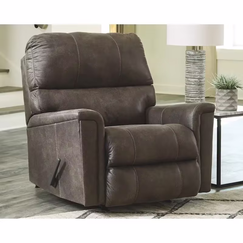 Signature Design by Ashley Navi Brown Reclining Rocker