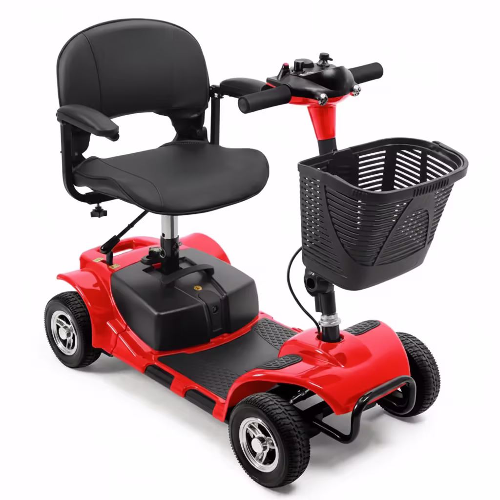 UltraLite Mobility 4-Wheel Scooter, Portable & Lightweight, 14-Mile Range, Model A898
