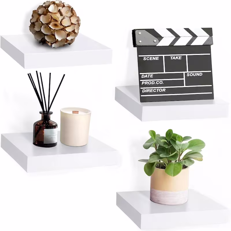 Wall-Mounted Floating Shelf