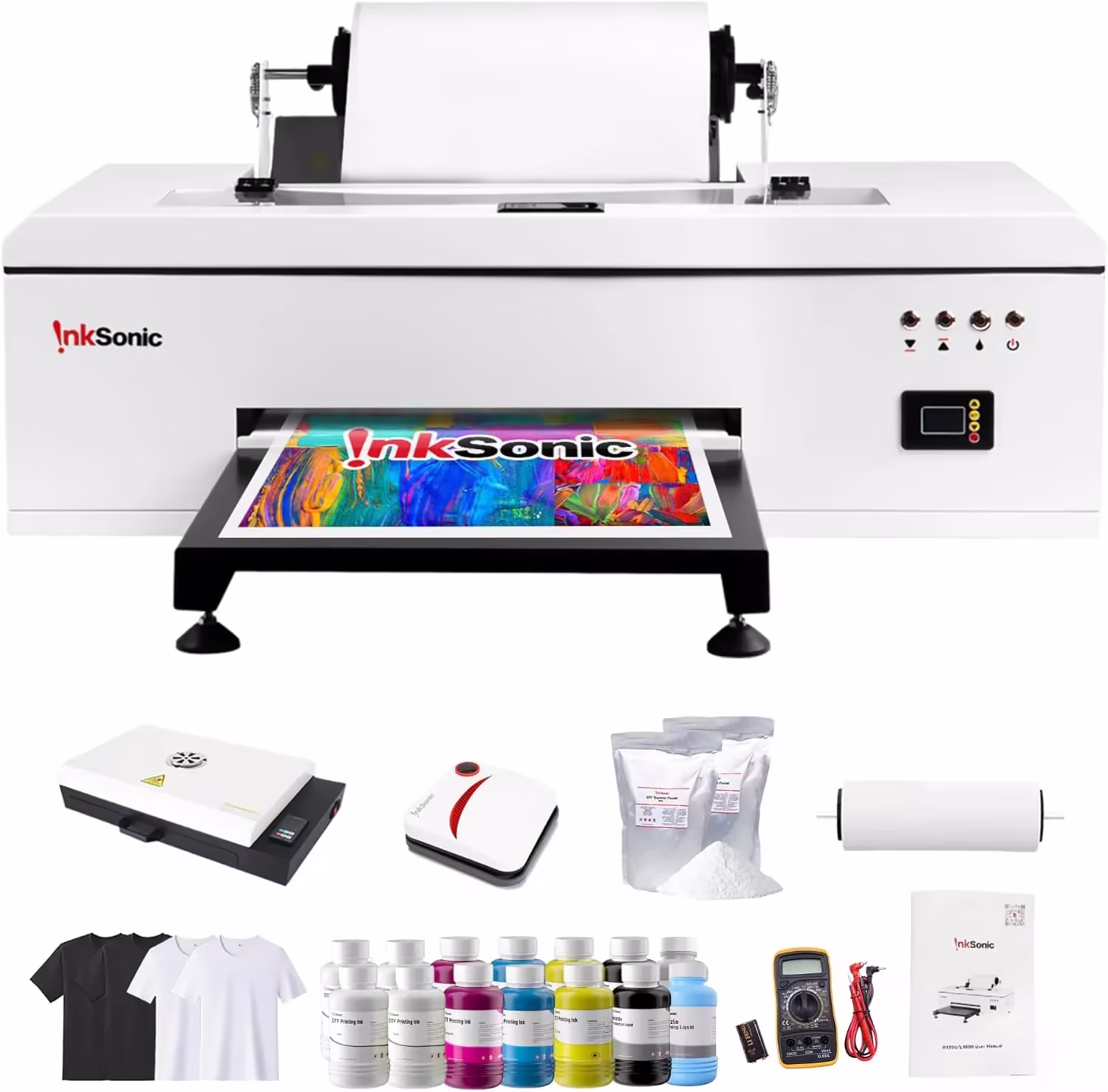 A3 DTF Printer with Oven, T-Shirt Printing Bundle