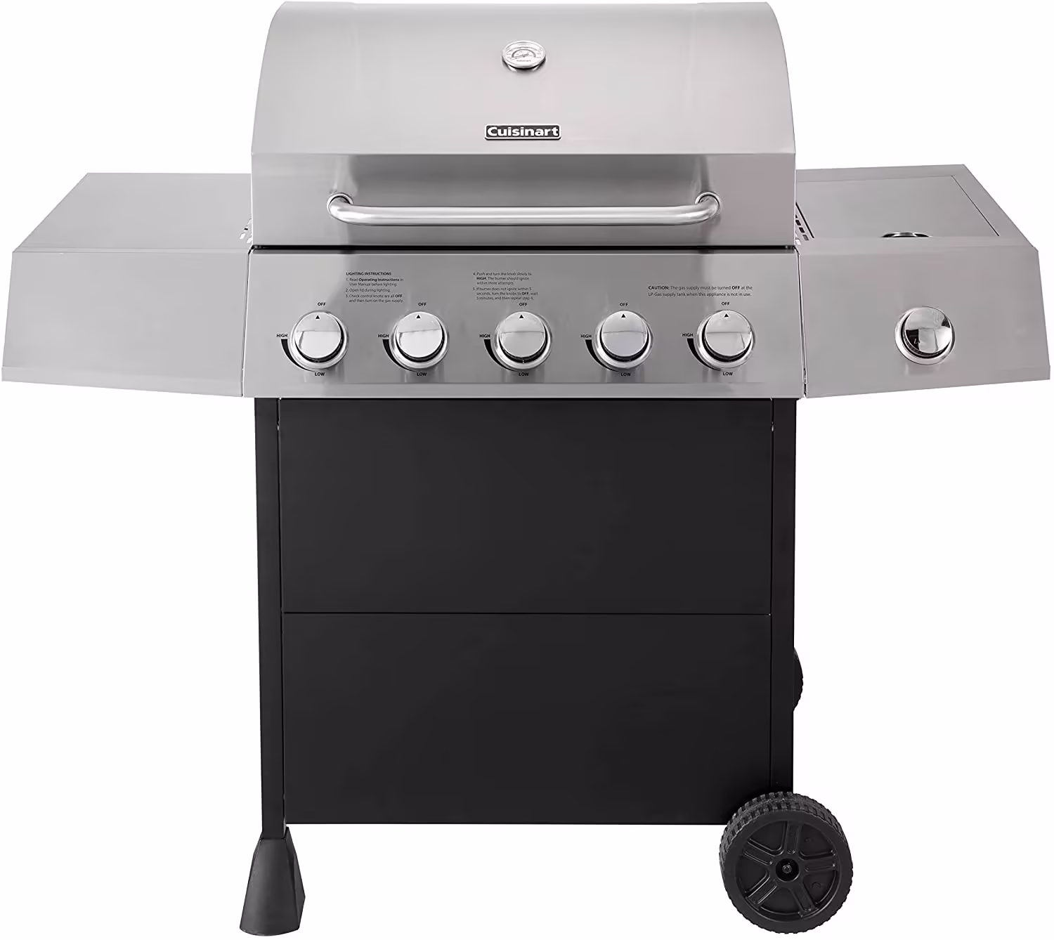 CGG-8500 Five-Burner Gas Grill with Side Burner
