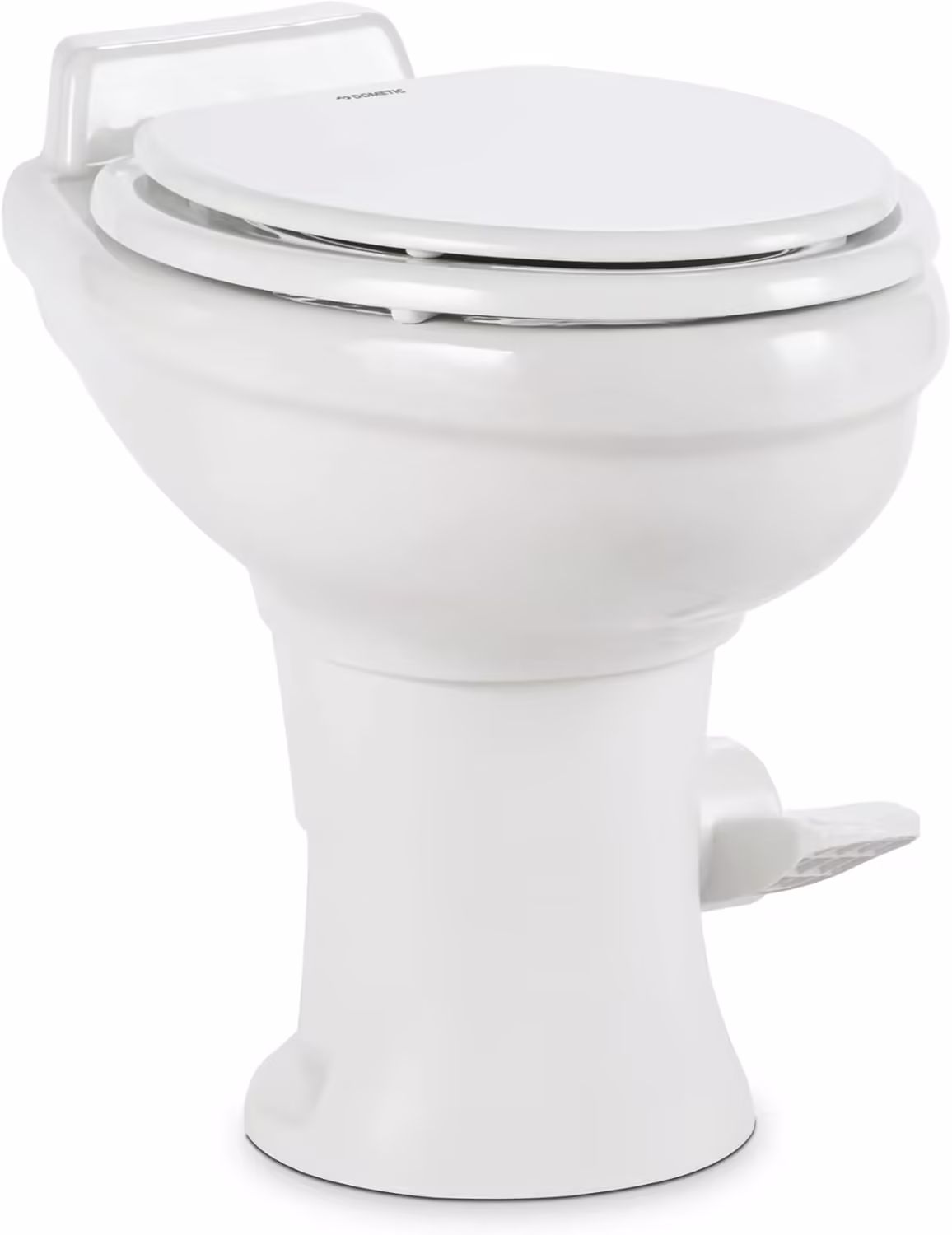 Standard-Height RV Toilet - White