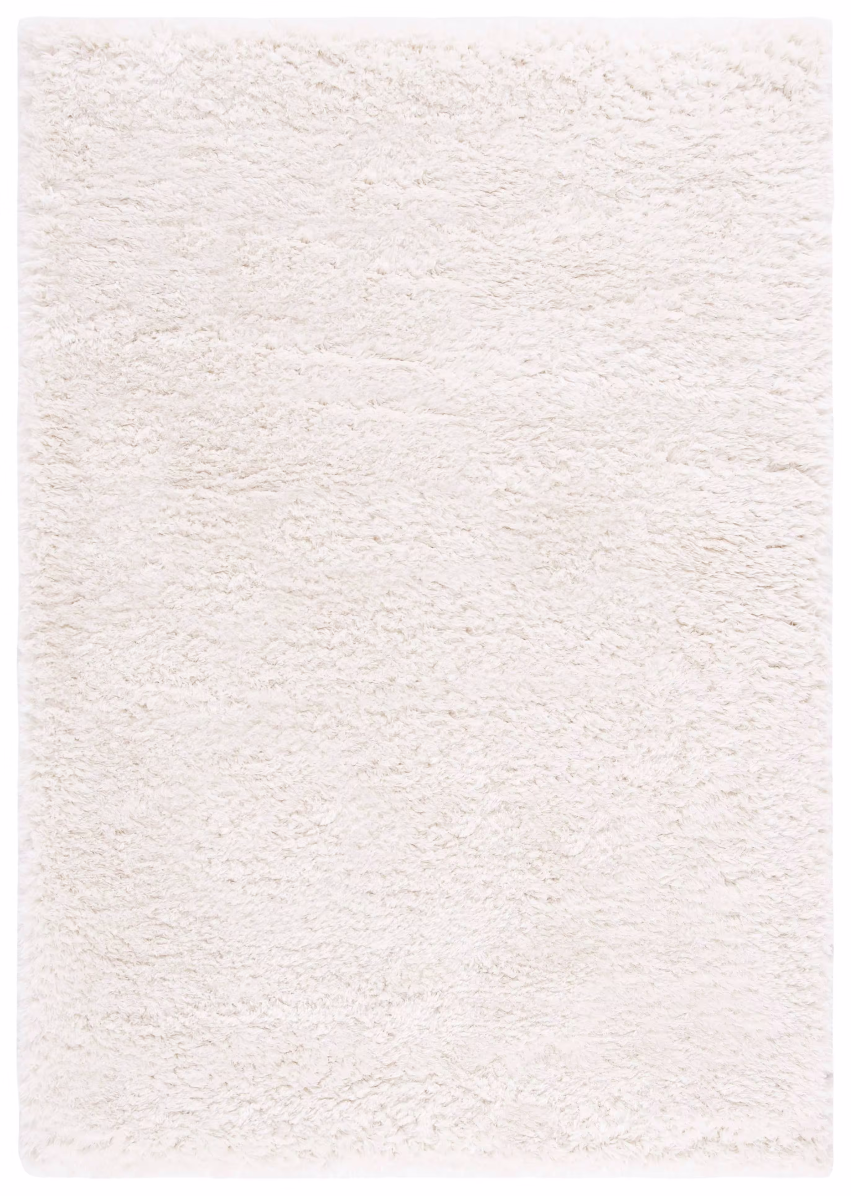 Safavieh Flokati Shag Collection FLK950B Ivory Rug - 6' 7" Square