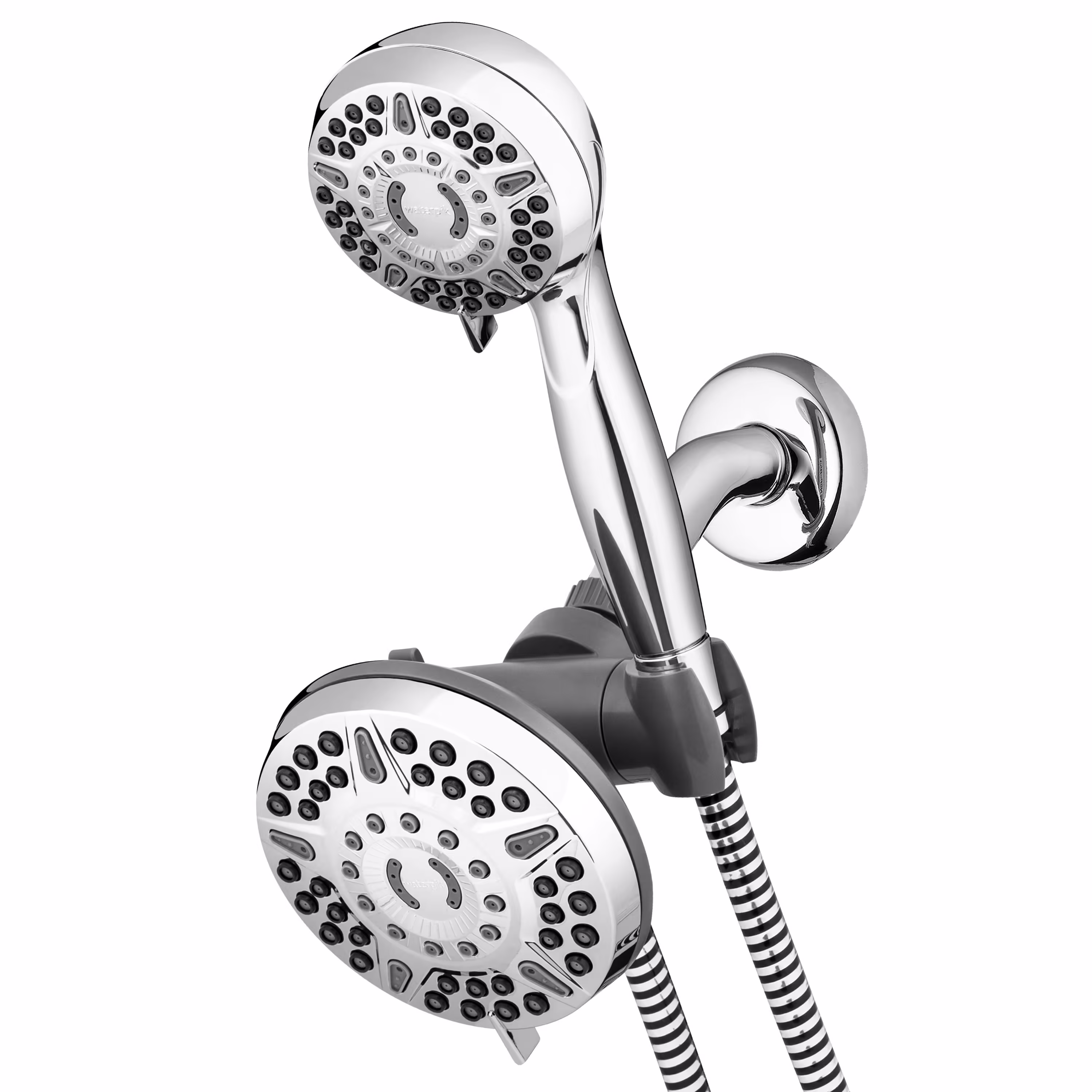 Waterpik PowerPulse Massge Chrome 6 Settings Showerhead Combo 1.8