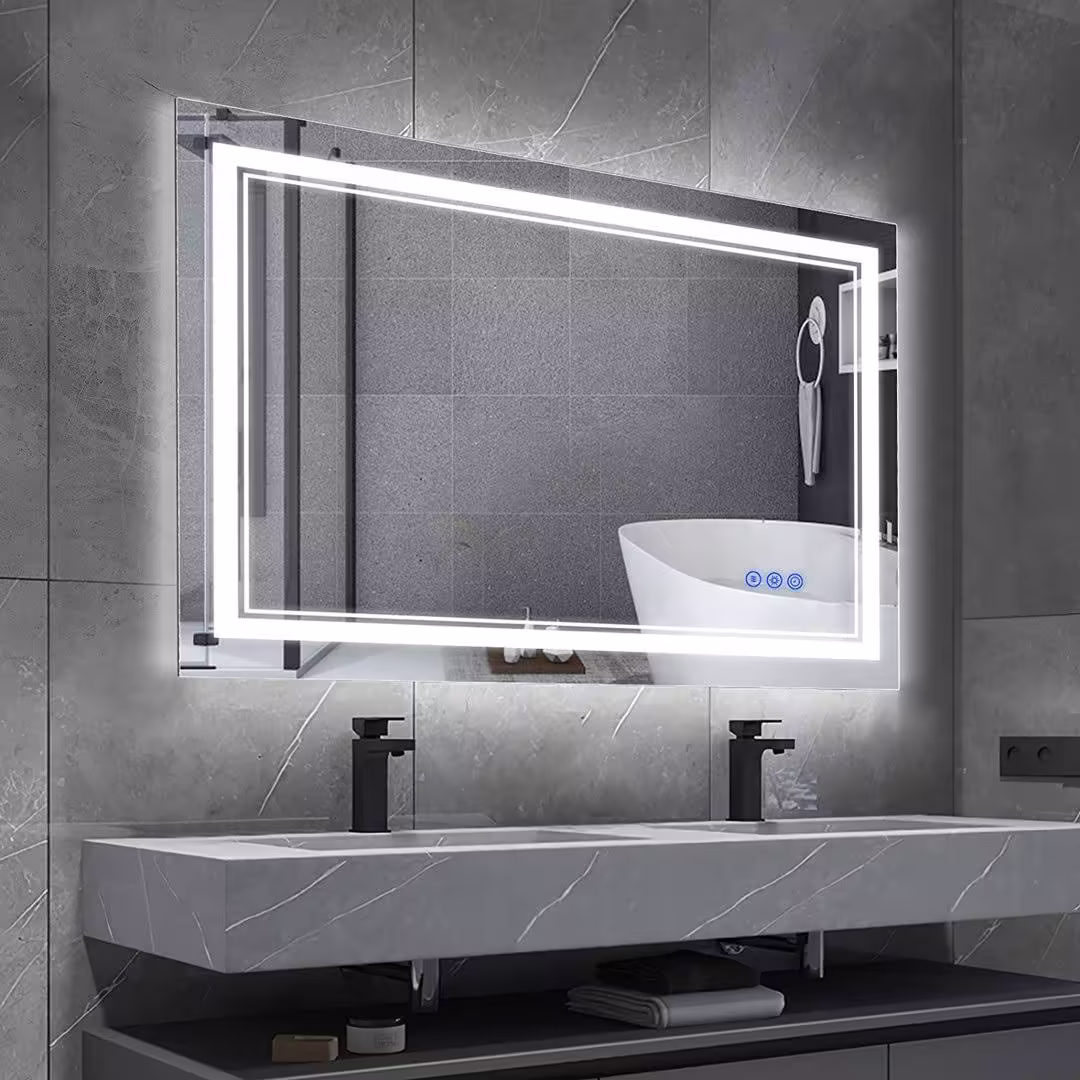 Hedwige Timing Function LED Anti-Fog Bathroom / Vanity Mirror Brayden Studio Size: 28" x 36"