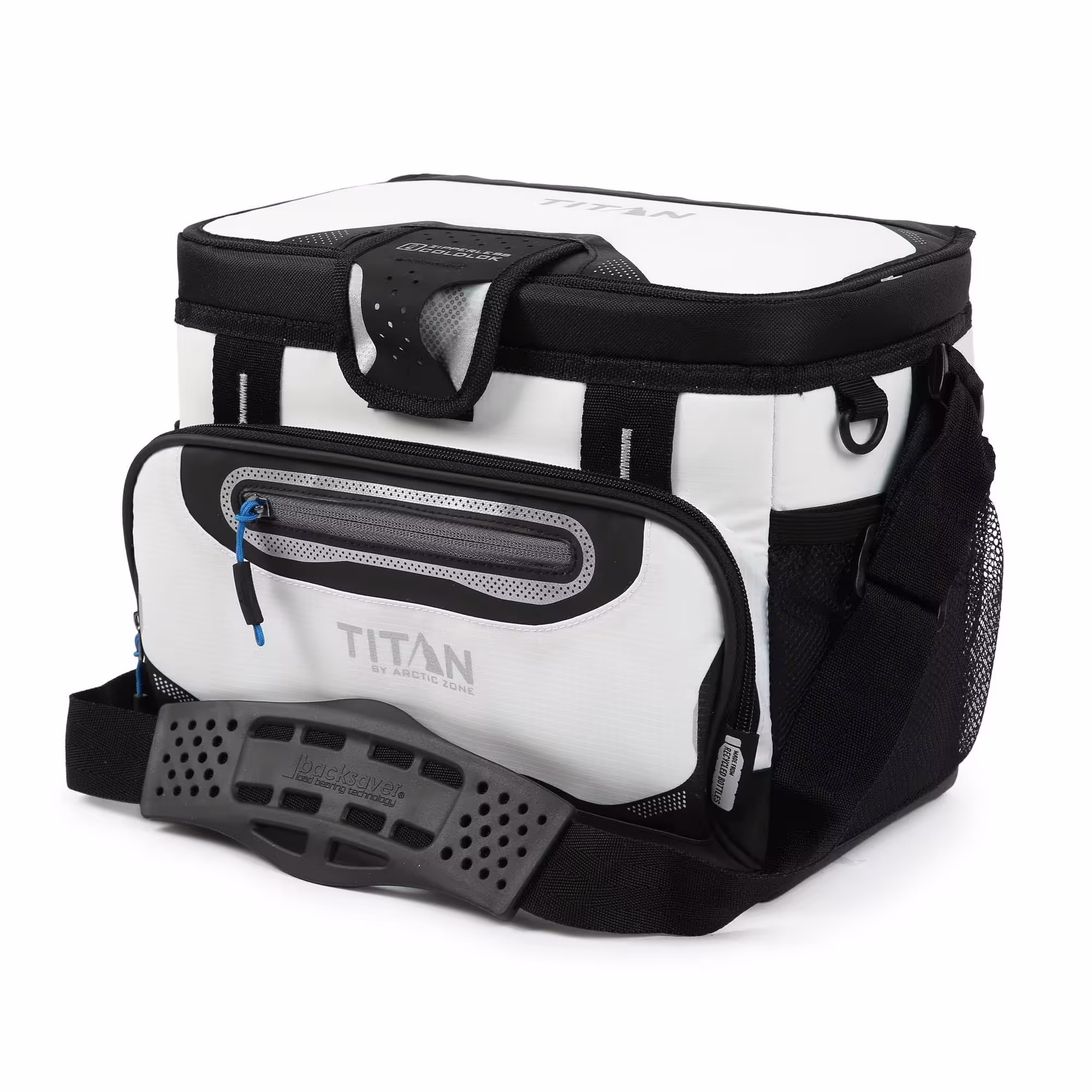 Arctic Zone Titan Deep Freeze Zipperless Hardbody 8qt Cooler - White