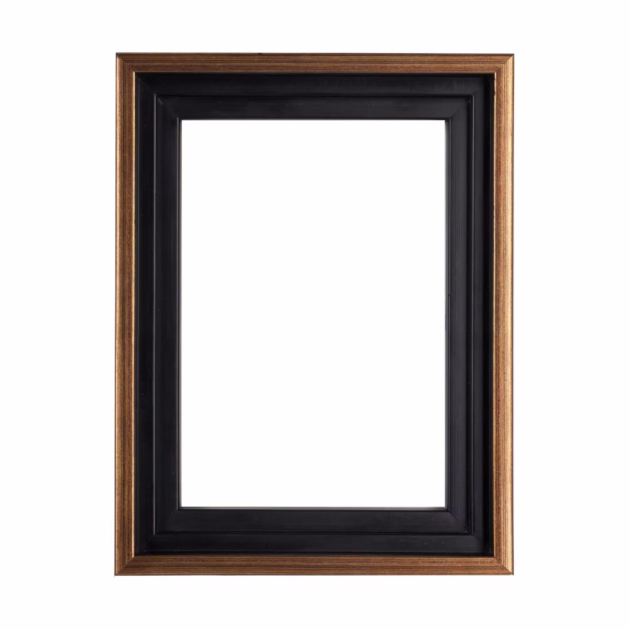 Illusions Floater Frame 12x16" Antique Gold for 3/4" Canvas