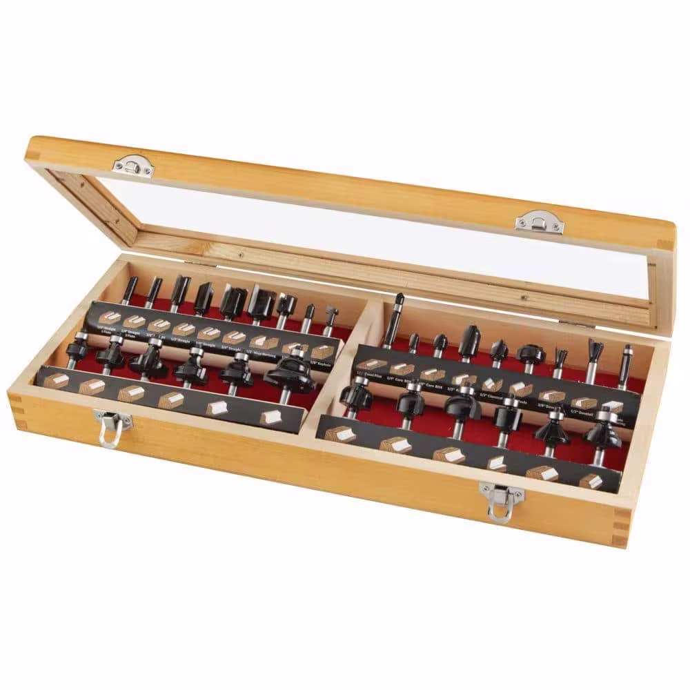 Skil 91030 Carbide Router Bit Set, 30-Piece
