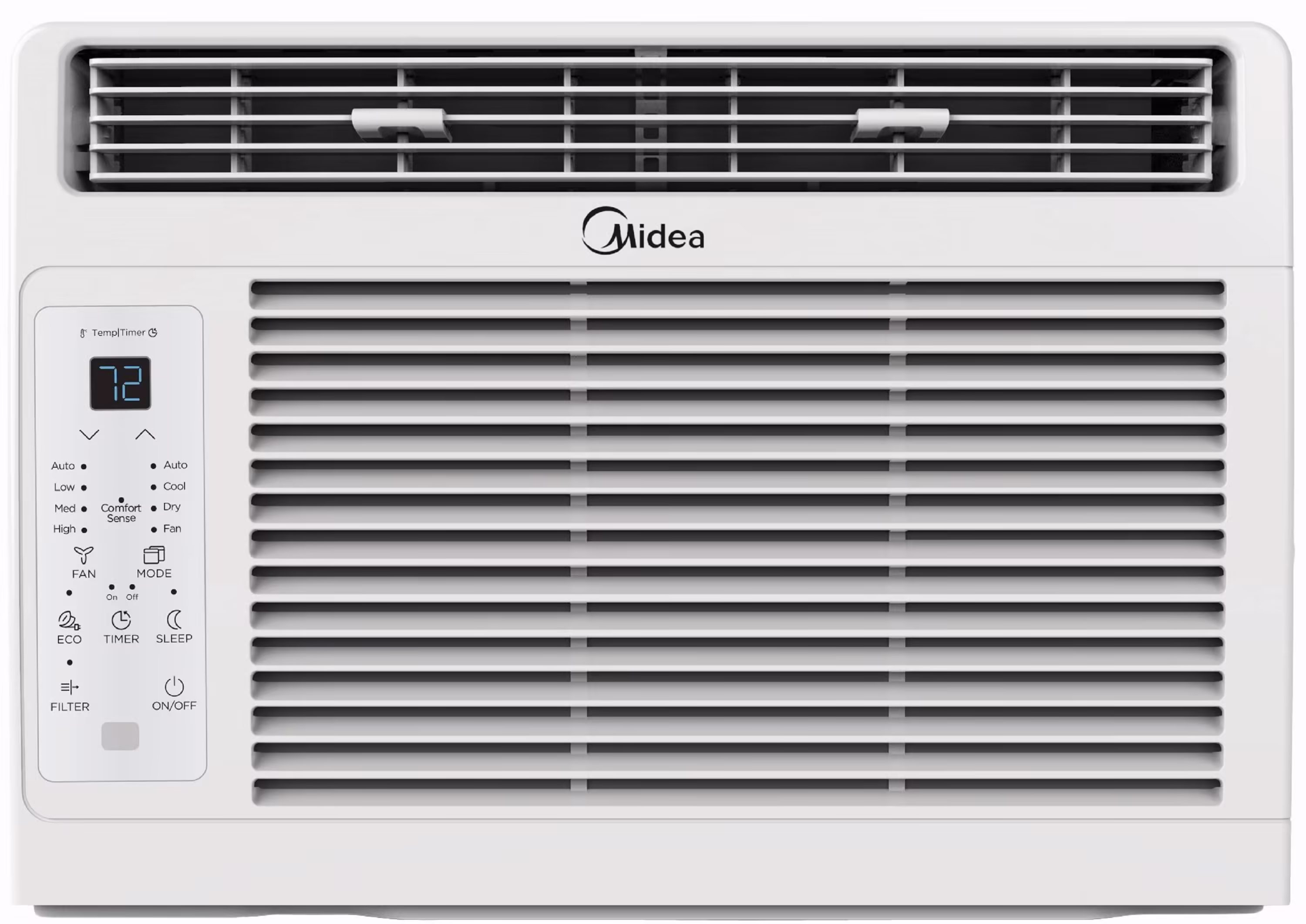 Midea 5,000 BTU 115V Window Air Conditioner with Remote, White, Maw05r1wwt
