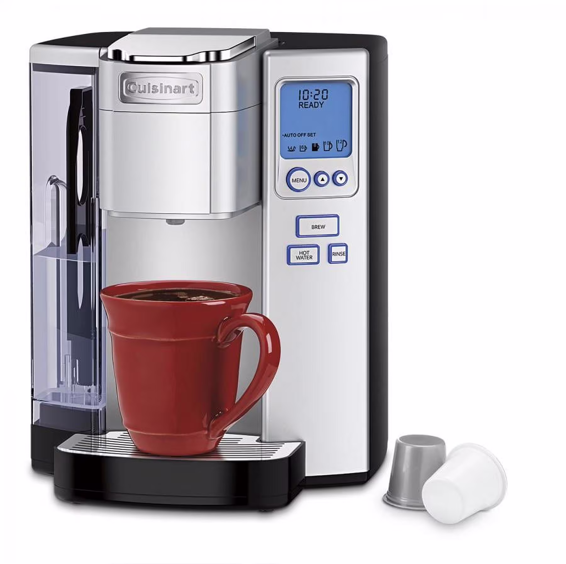 Cuisinart Premium Single Serve Brewer + Hot Water Coffee - Maker Combo