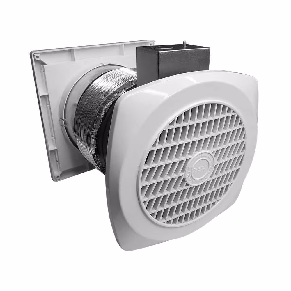 BV Ventilation Exhaust Fan for Home, Through-the-Wall Utility Fan, 70 CFM, 4.0