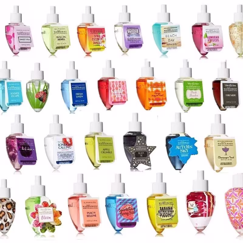Bath & Body Works - Grab Bag Assorted Bundle of Six 6 Wallflower Bulbs