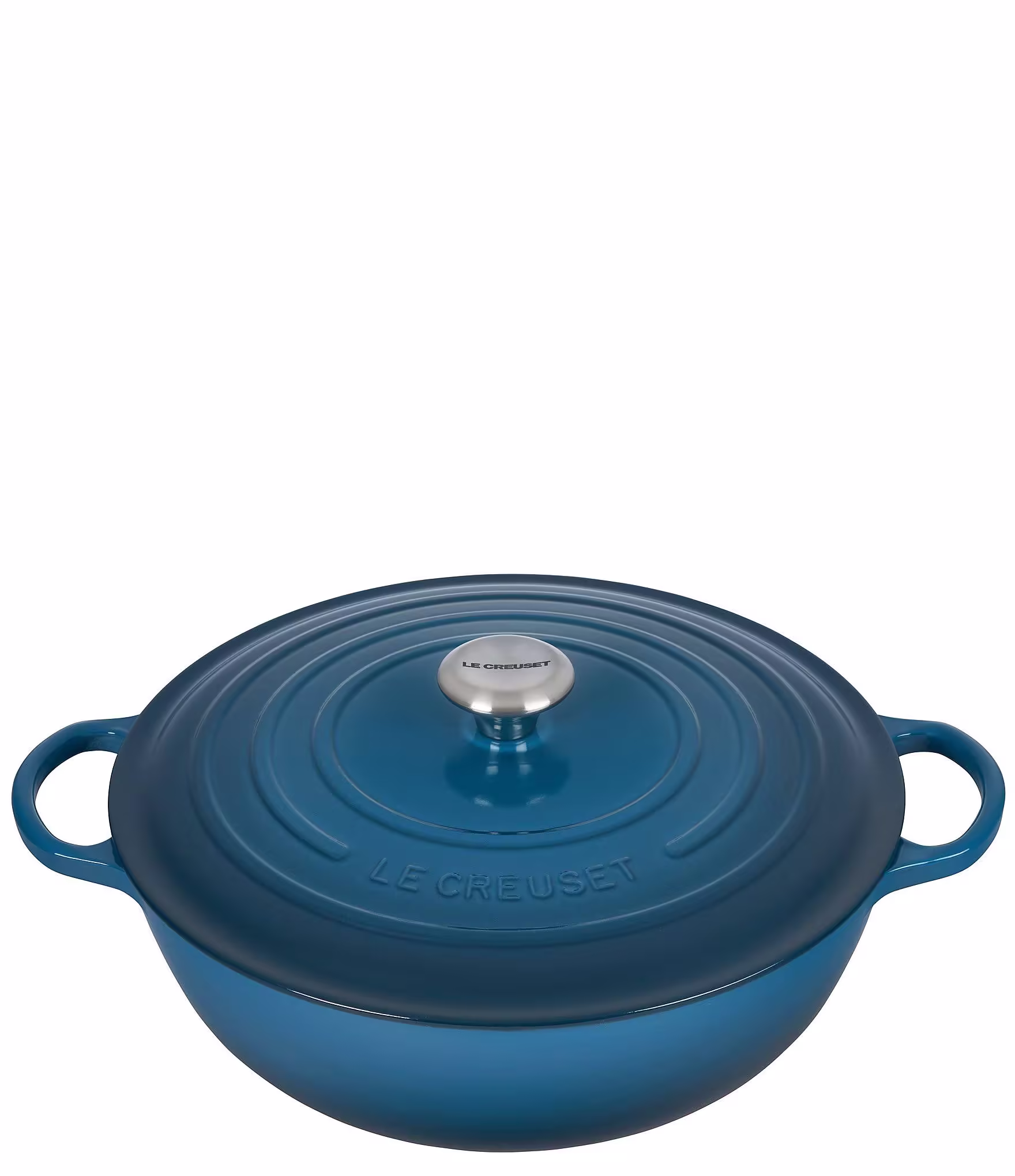 Le Creuset Signature Cast Iron 7.5 qt. Deep Teal Chef's Oven