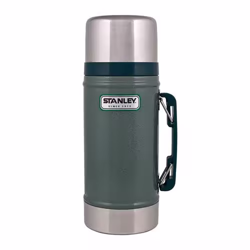 Stanley Classic Vacuum Food Jar, Hammertone Green, 24 oz