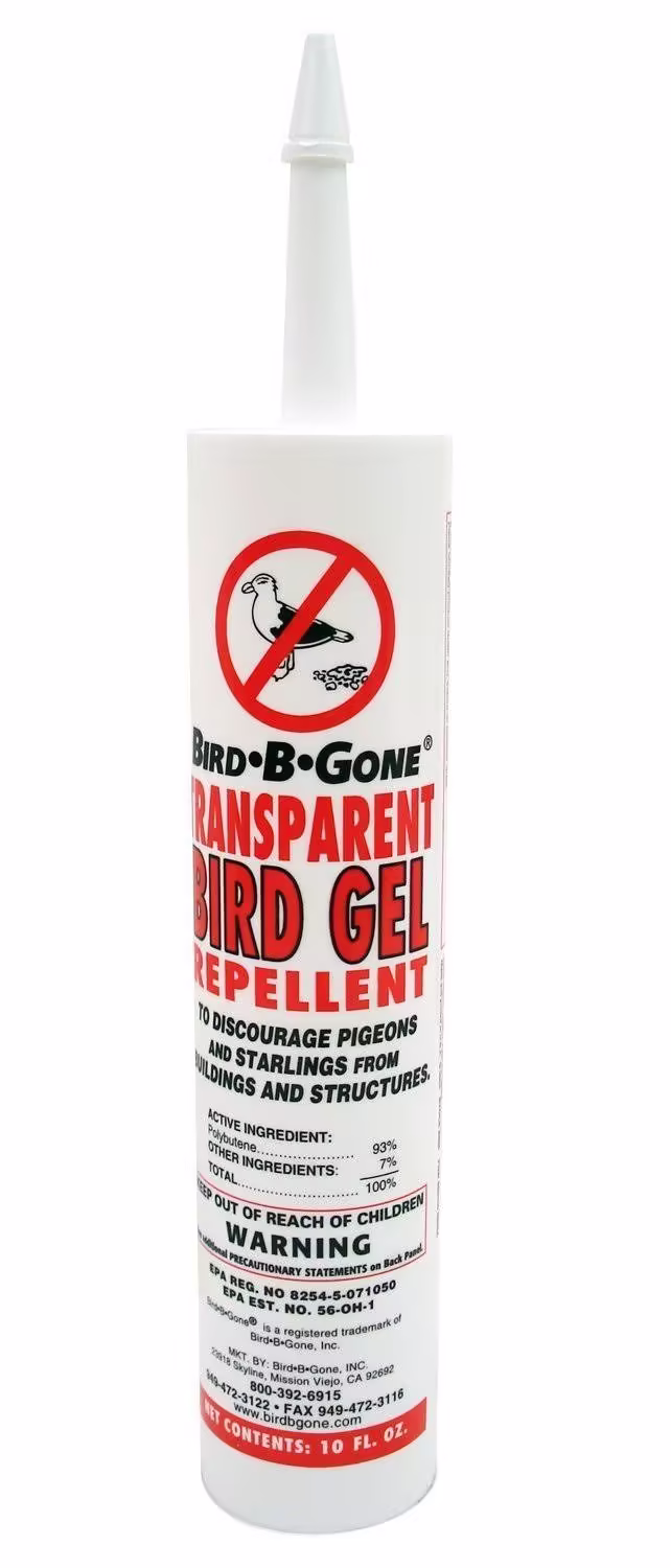Bird B Gone Mmtbg Transparent Bird Gel, 10-Ounce (2 Pack)