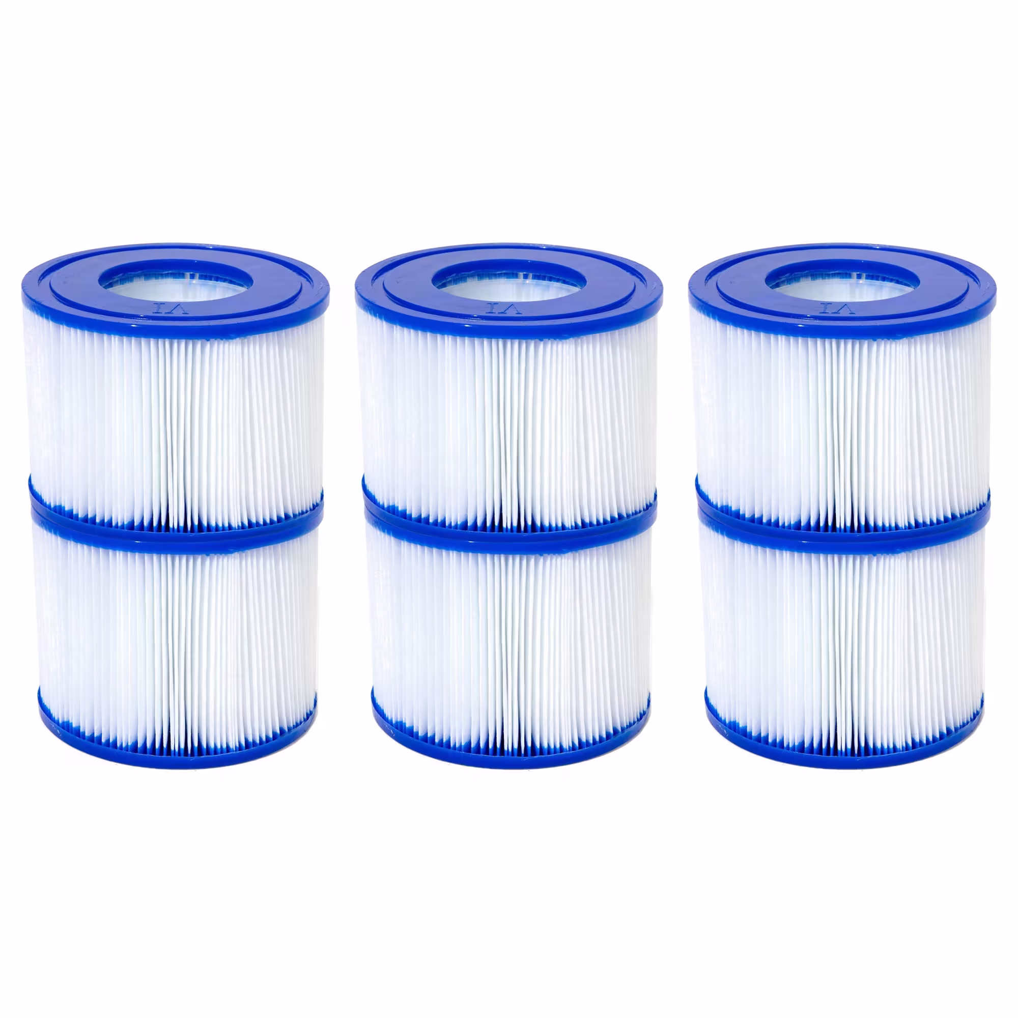 Bestway SaluSpa Type VI Inflatable Hot Tub Replacement Filter Cartridge (3 Pack)