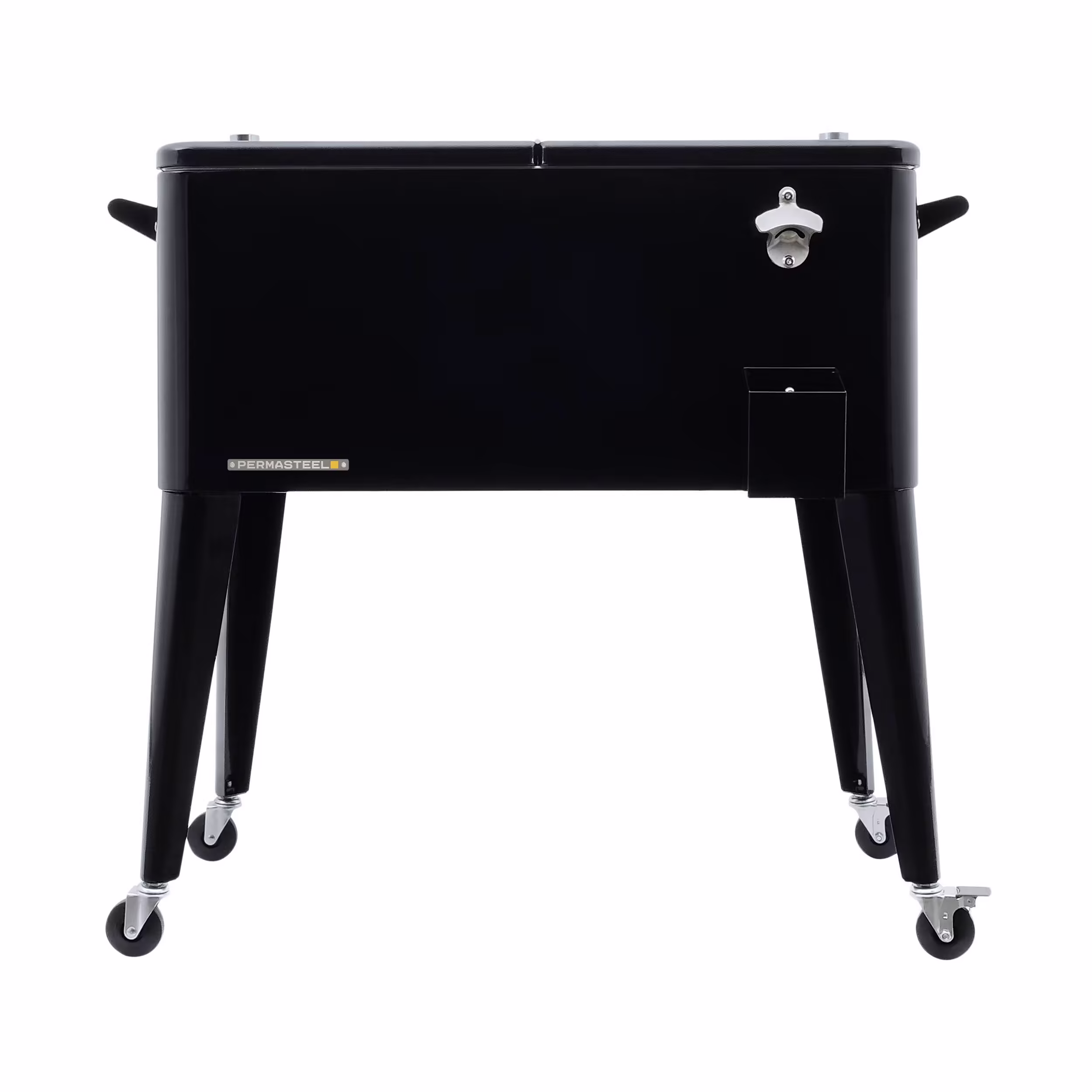 Permasteel 80 Qt. Patio Cooler - Black