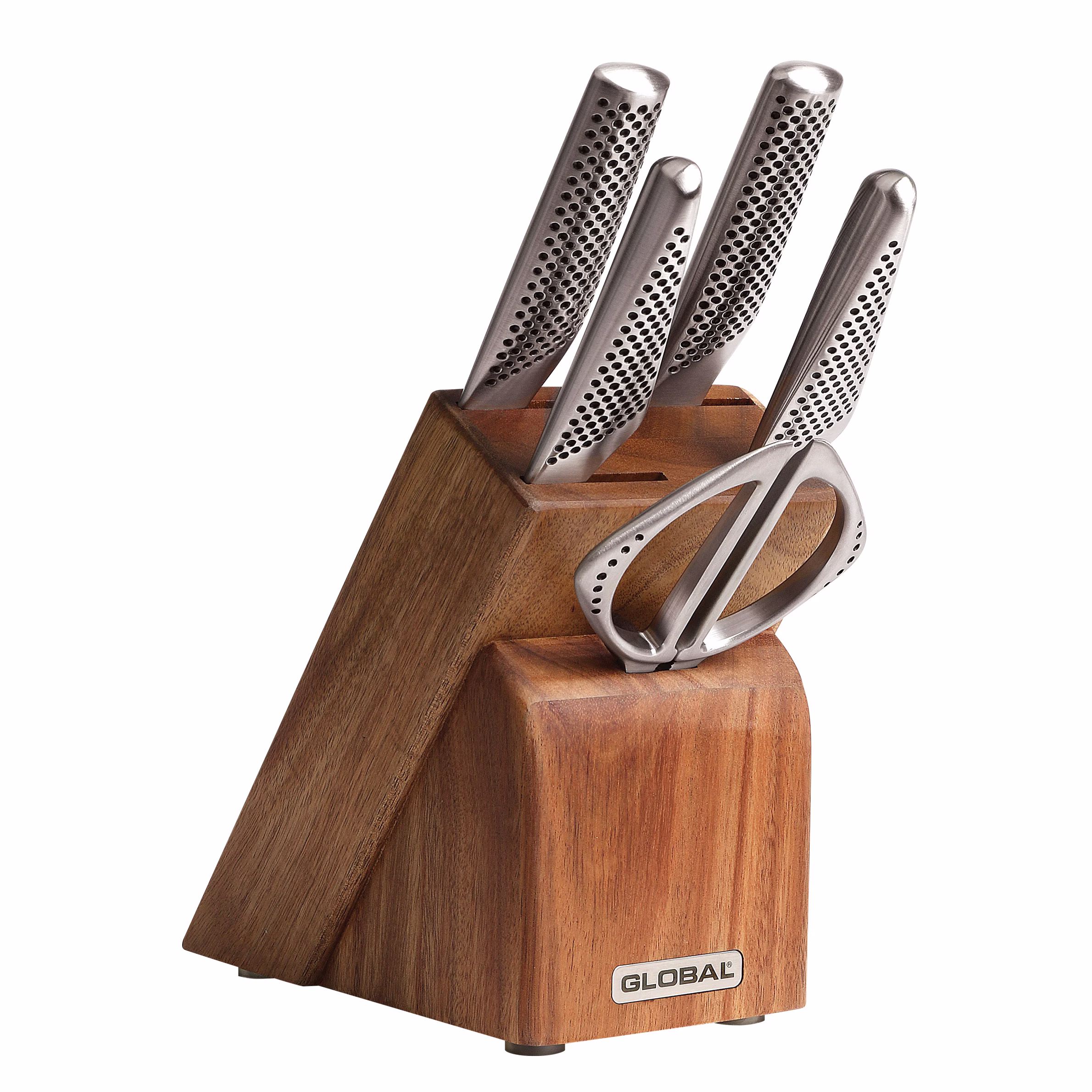 GLOBAL Takashi 6-piece Knife Block Set