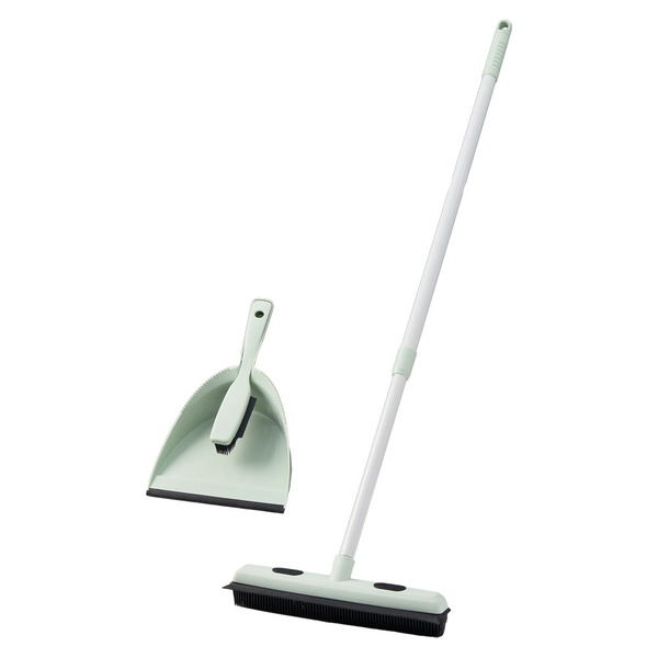 Heart To Tail Pet Hair Broom Set, Sage Green