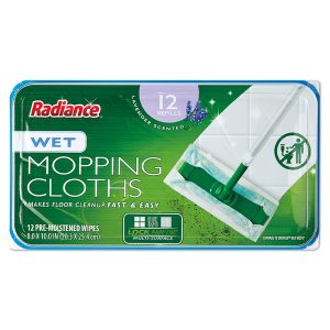 Power Force Lavender Scented Wet Mopping Cloths – 12 Refills