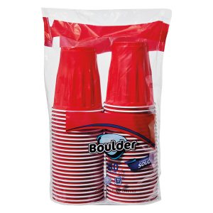 Boulder Red Party Cups
