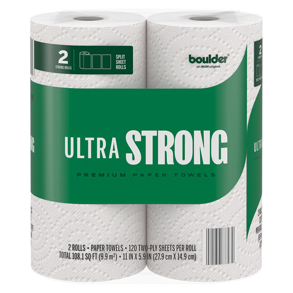 Boulder Ultra Strong Premium Paper Towels