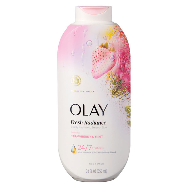 Olay Olay Bodywash Mixed, Radi Straw Mint