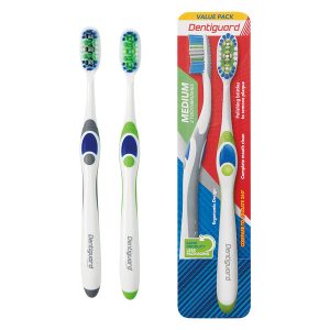 Dentiguard Ergonomic Medium Toothbrushes Value Pack