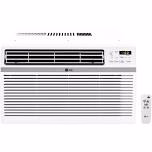 LG 8, 000 BTU 340 Sq Ft Window Air Conditioner with Remote Control, White, LW8016ER, 24500